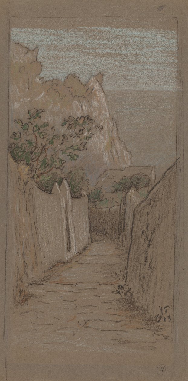 Capri, 1913. autorstwa Elihu Vedder
