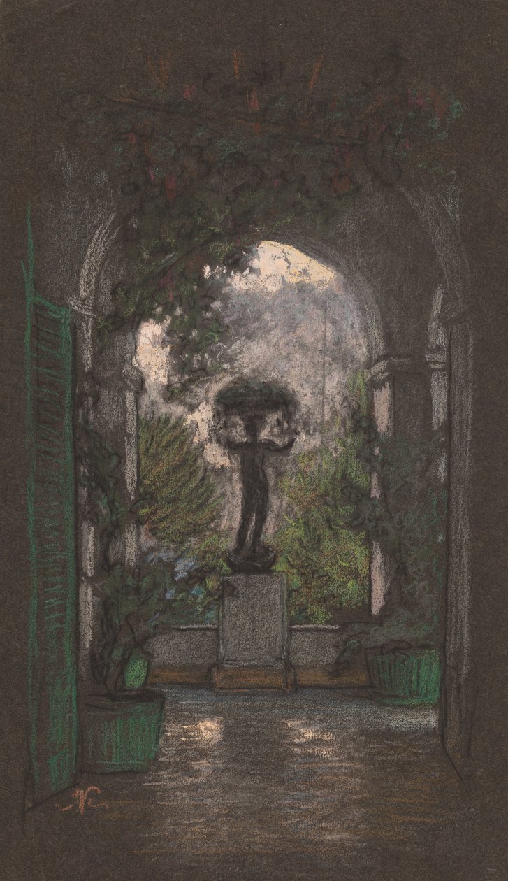 Capri, 1913. autorstwa Elihu Vedder
