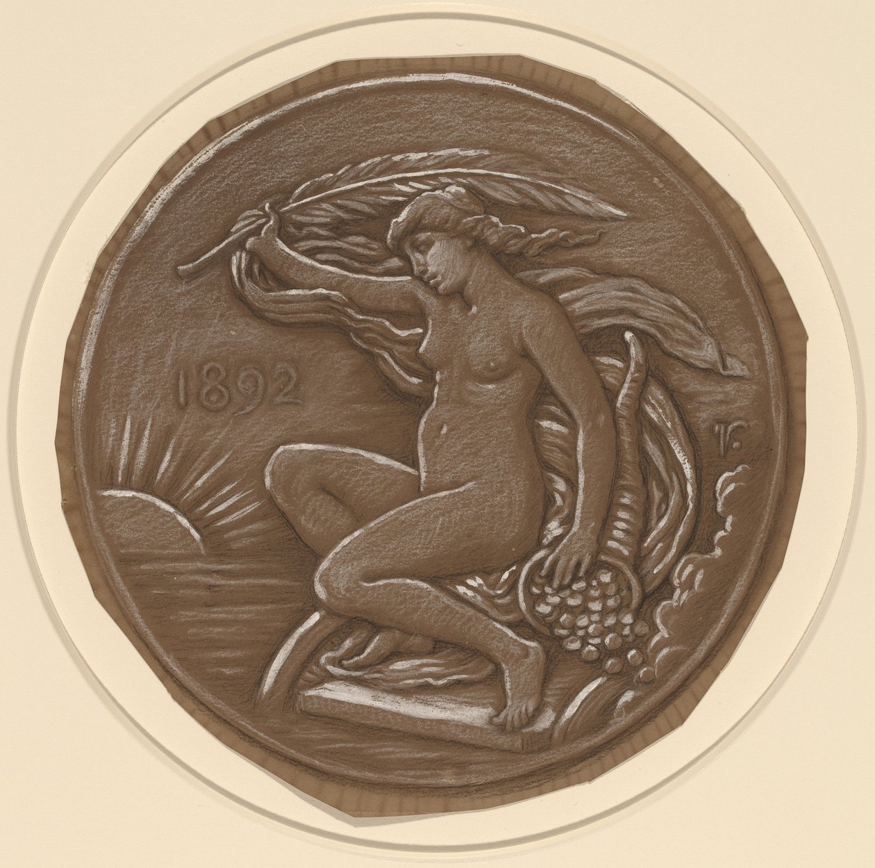 Losowanie Gwiazdy fortuny autorstwa Elihu Vedder