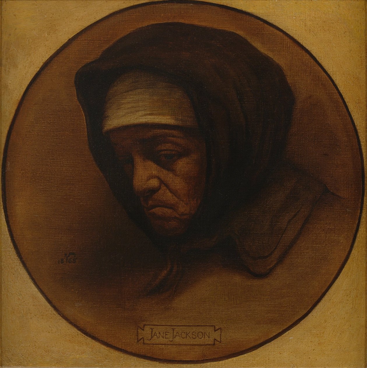 Jane Jackson, 1865 autorstwa Elihu Vedder