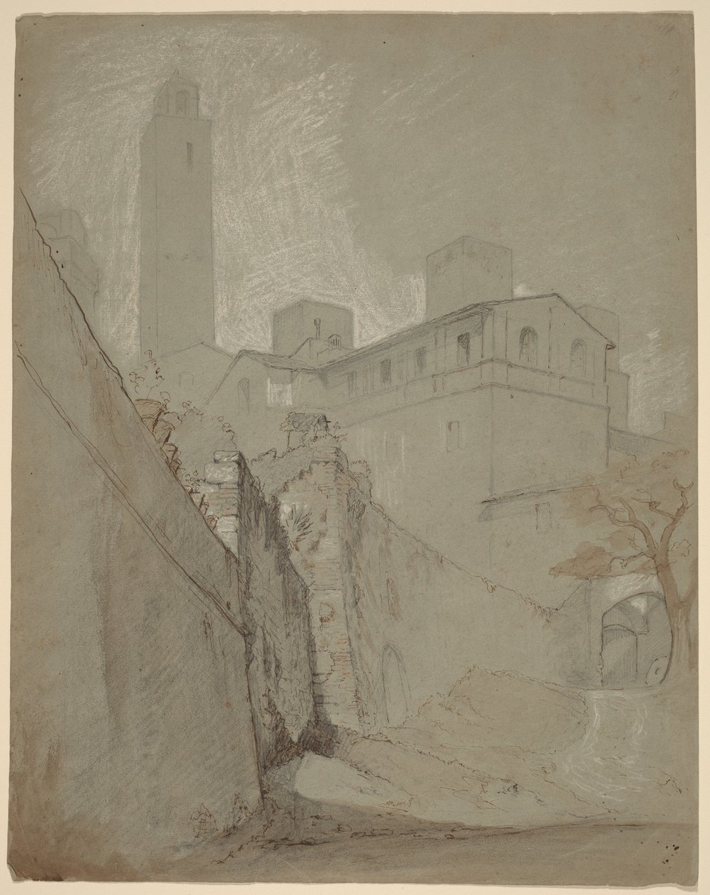 Orvieto autorstwa Elihu Vedder
