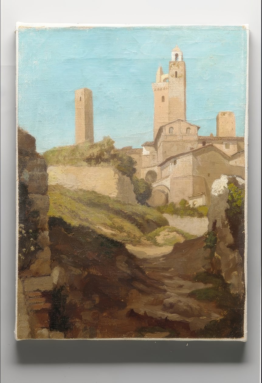San Gimignano autorstwa Elihu Vedder