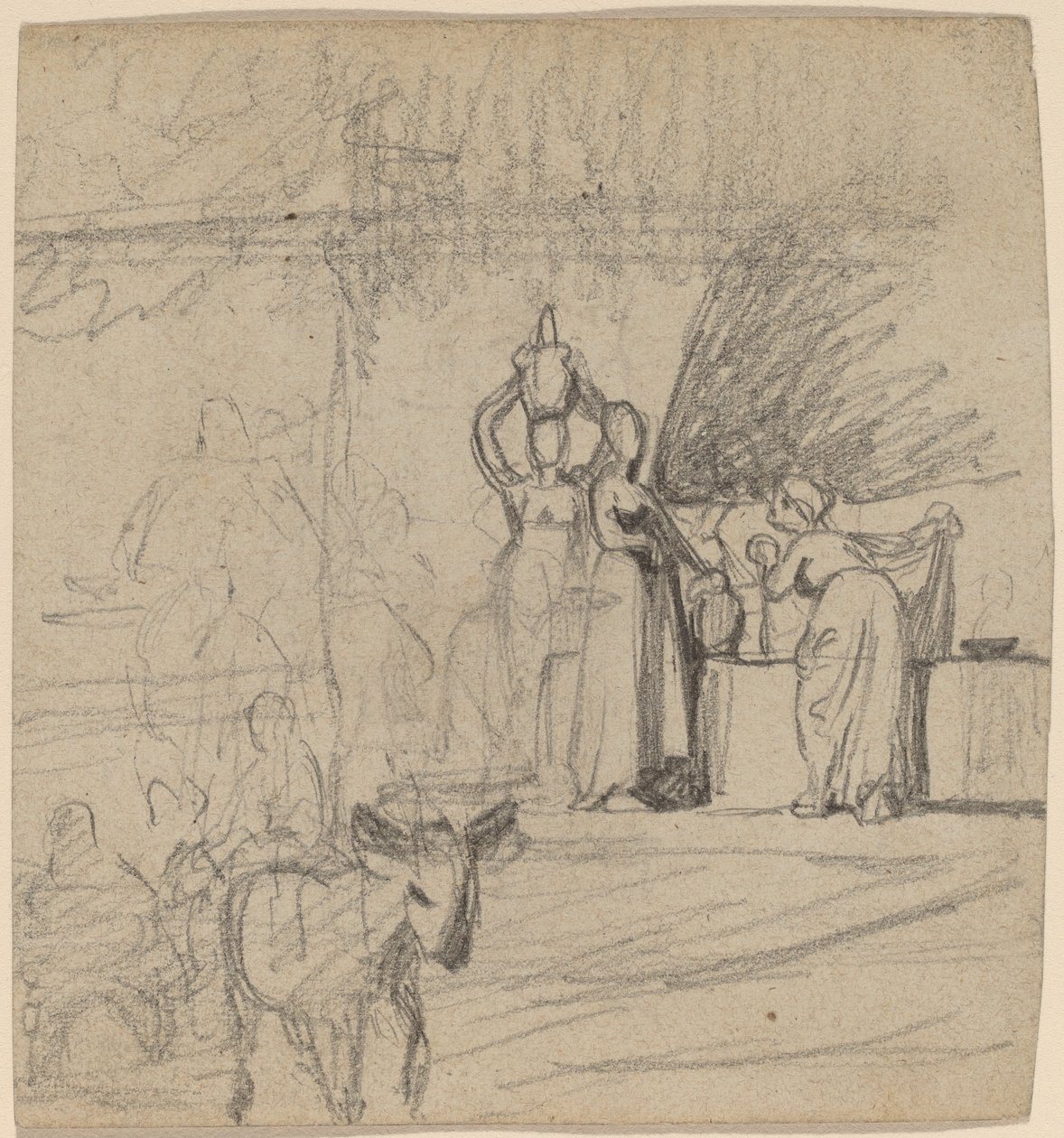 Syn i Osioł, ok. 1930 r. 1859. autorstwa Elihu Vedder