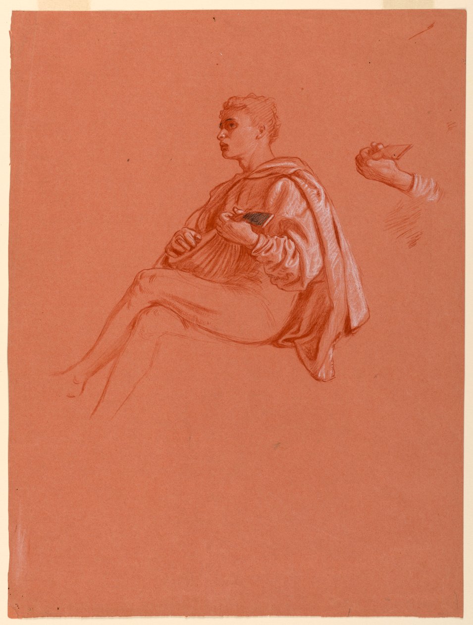 Studium do „Pikniku Florenckiego” autorstwa Elihu Vedder
