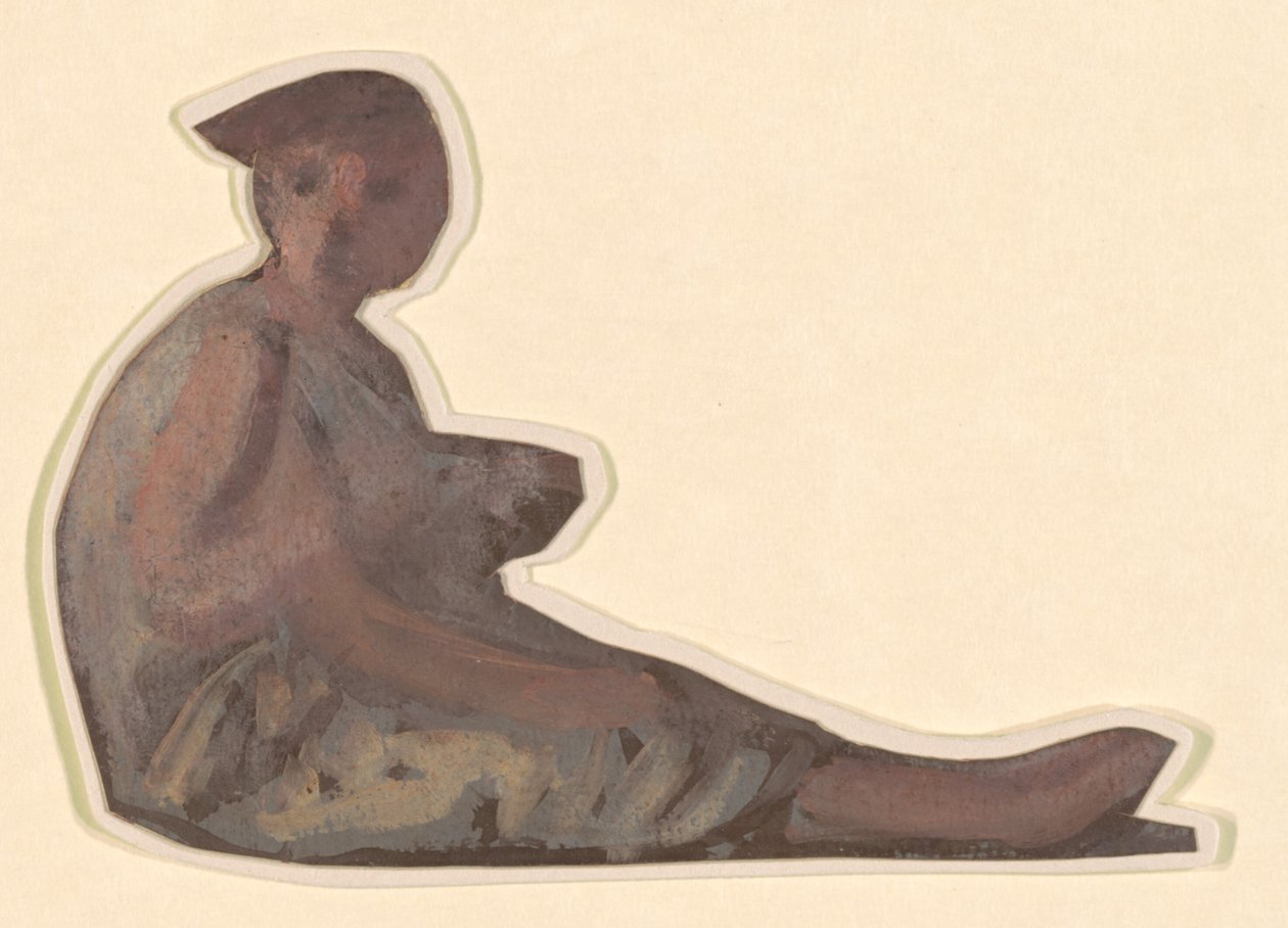 Studium dla greckich dziewcząt kąpiących się, c. 1872. autorstwa Elihu Vedder