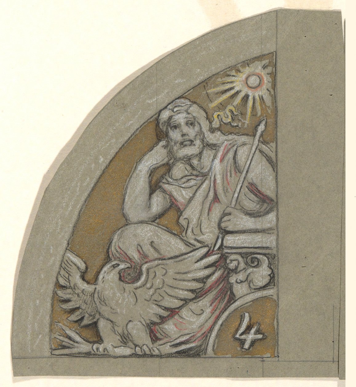 Studiuj dla Jowisza autorstwa Elihu Vedder