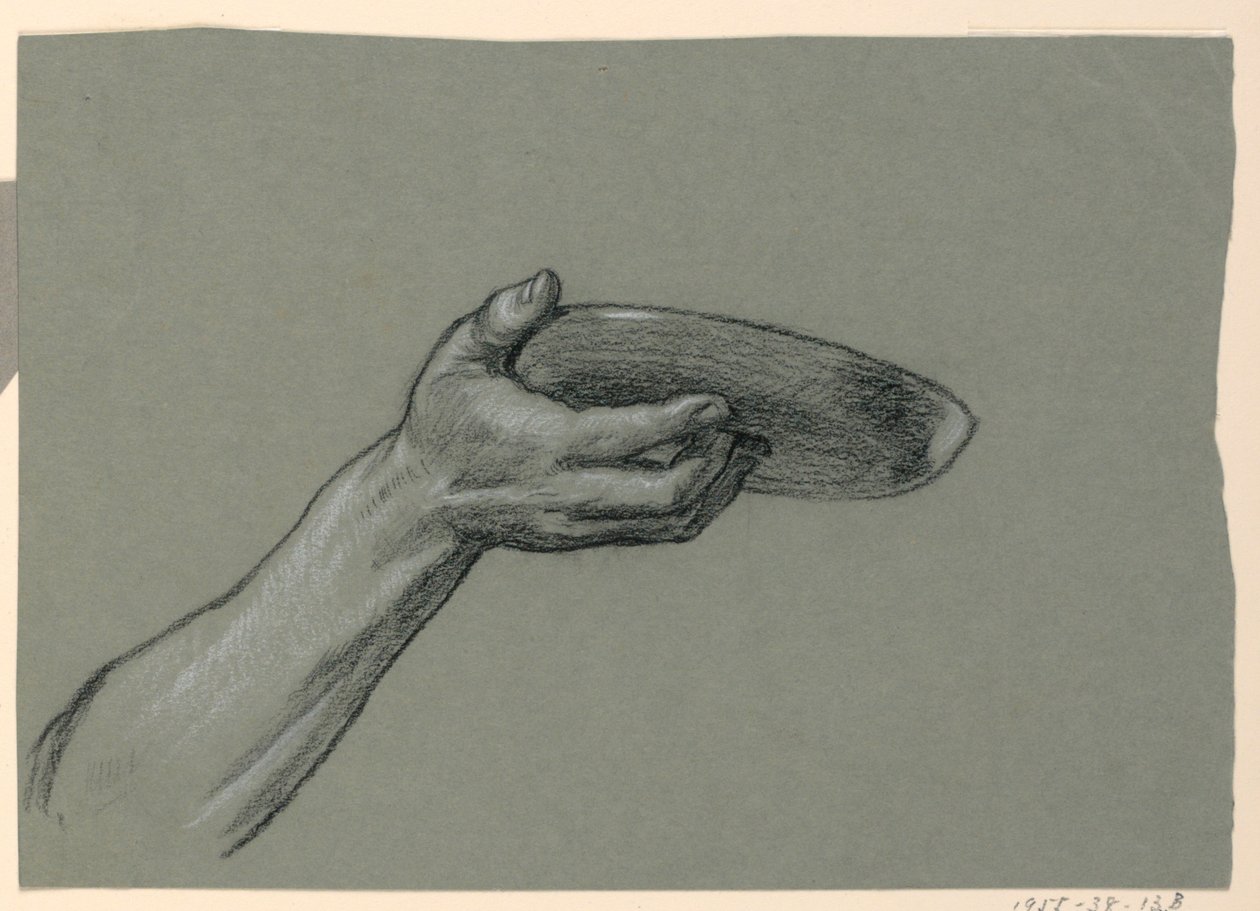 Studium ramienia autorstwa Elihu Vedder