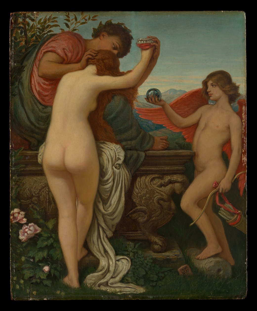 Puchar miłości autorstwa Elihu Vedder