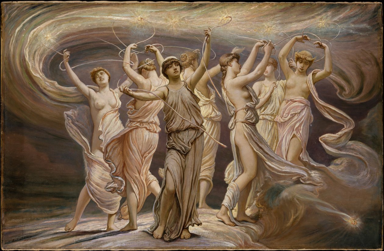 Plejady autorstwa Elihu Vedder