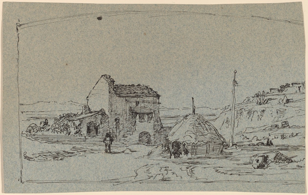 Toskania autorstwa Elihu Vedder