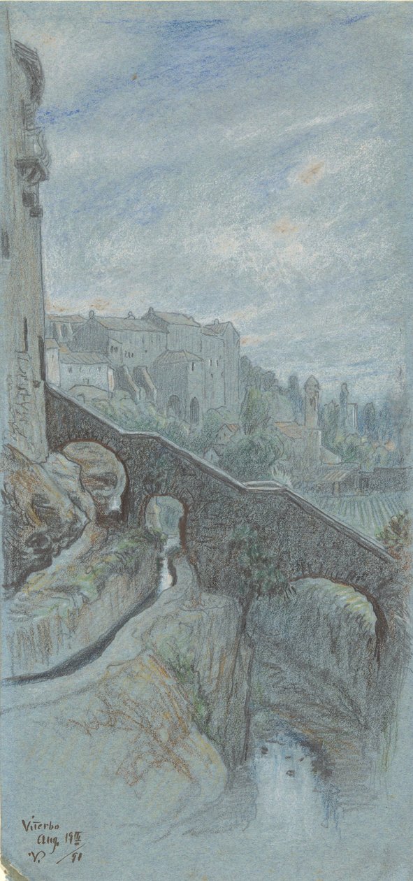 Viterbo autorstwa Elihu Vedder