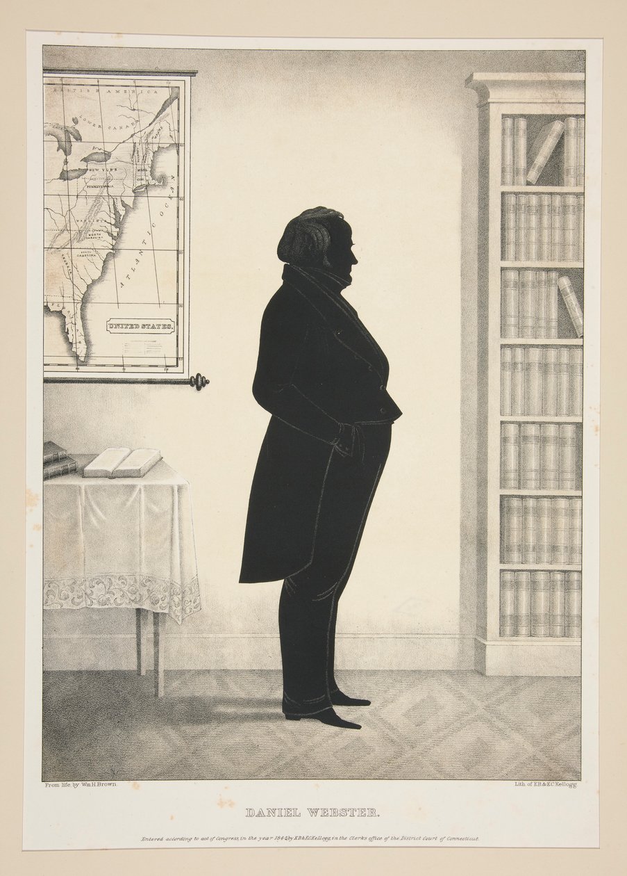 Daniel Webster autorstwa Elijah C. Kellogg
