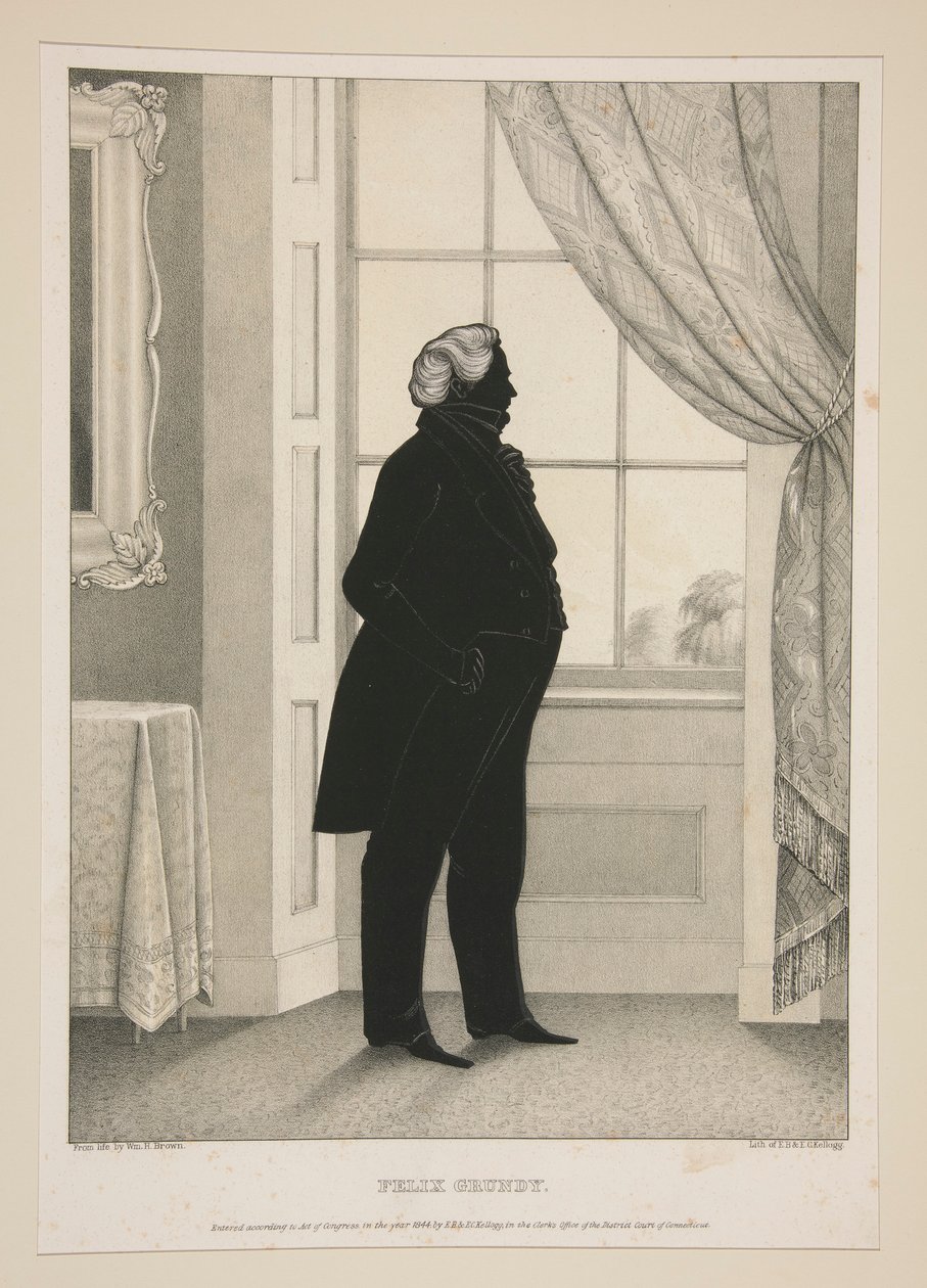 Feliks Grundy autorstwa Elijah C. Kellogg