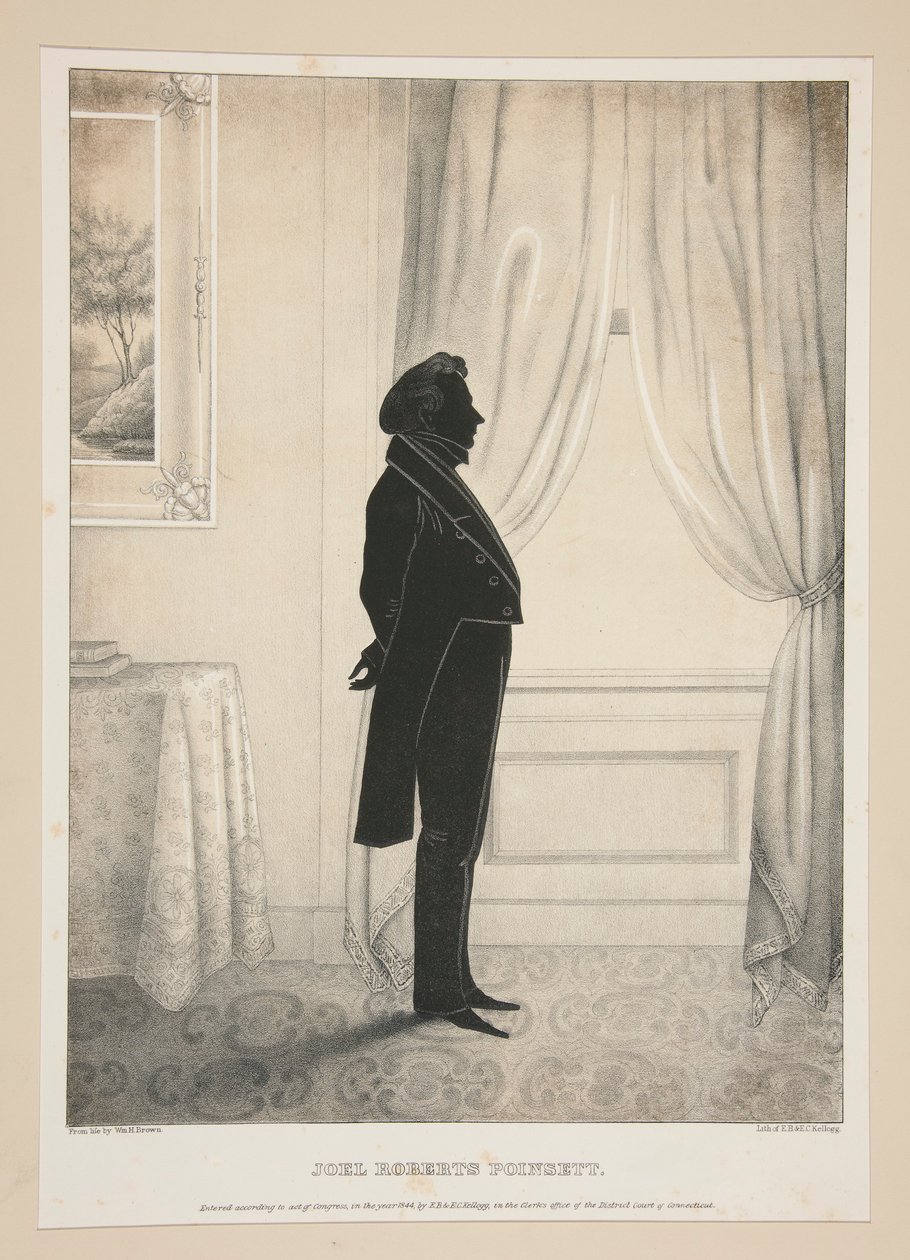 Joel Roberts Poinsett autorstwa Elijah C. Kellogg