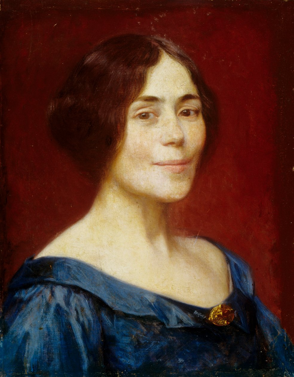 Autoportret, 1899 autorstwa Elin Danielson Gambogi