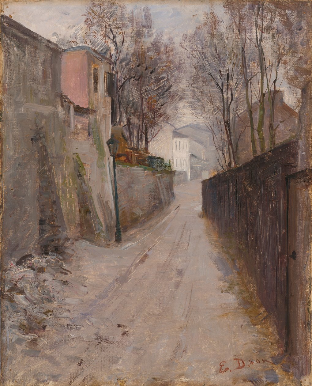 Rue Gabrielle, Paryż autorstwa Elin Danielson Gambogi