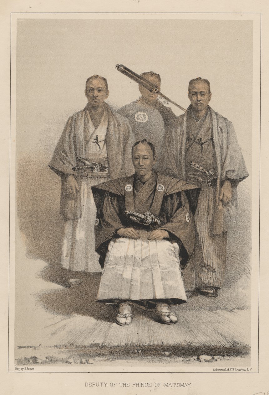 Zastępca księcia Matsmay, 1885 autorstwa Eliphalet Brown