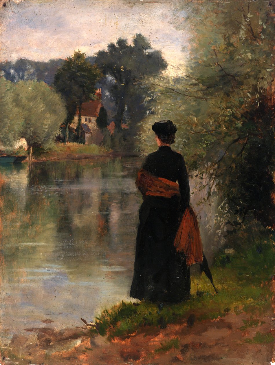 Promenada, b.d. autorstwa Eliphalet Frazer Andrews