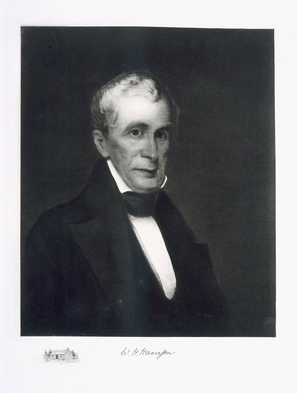 William Henry Harrison, 9. Prezydent Stanów Zjednoczonych Ameryki, wyd. 1901 (fotograwiura) autorstwa Eliphalet Frazer Andrews