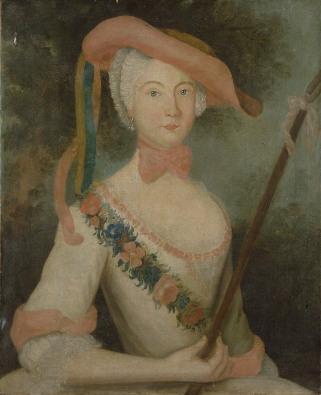 Autoportret, ok.1725-40 autorstwa Elisabeth Christine of Brunswick Bevern