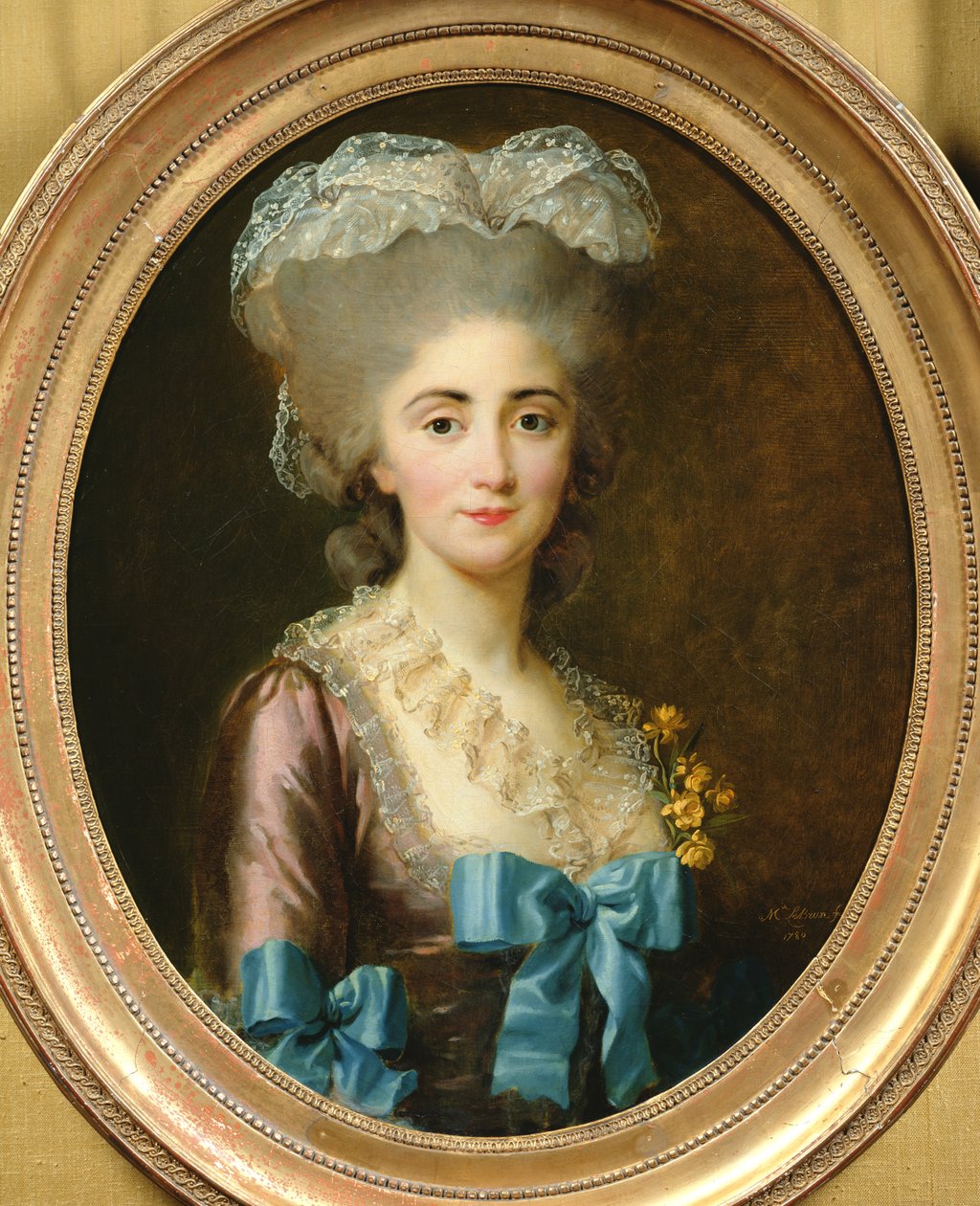 Portret Madame Lesould, 1780 autorstwa Elisabeth Louise Vigee Lebrun