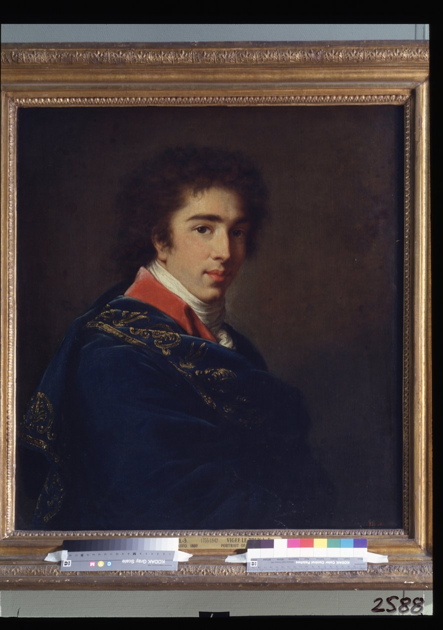 Portret księcia Iwana Bariatinskiego, 1800 autorstwa Elisabeth Louise Vigee Lebrun