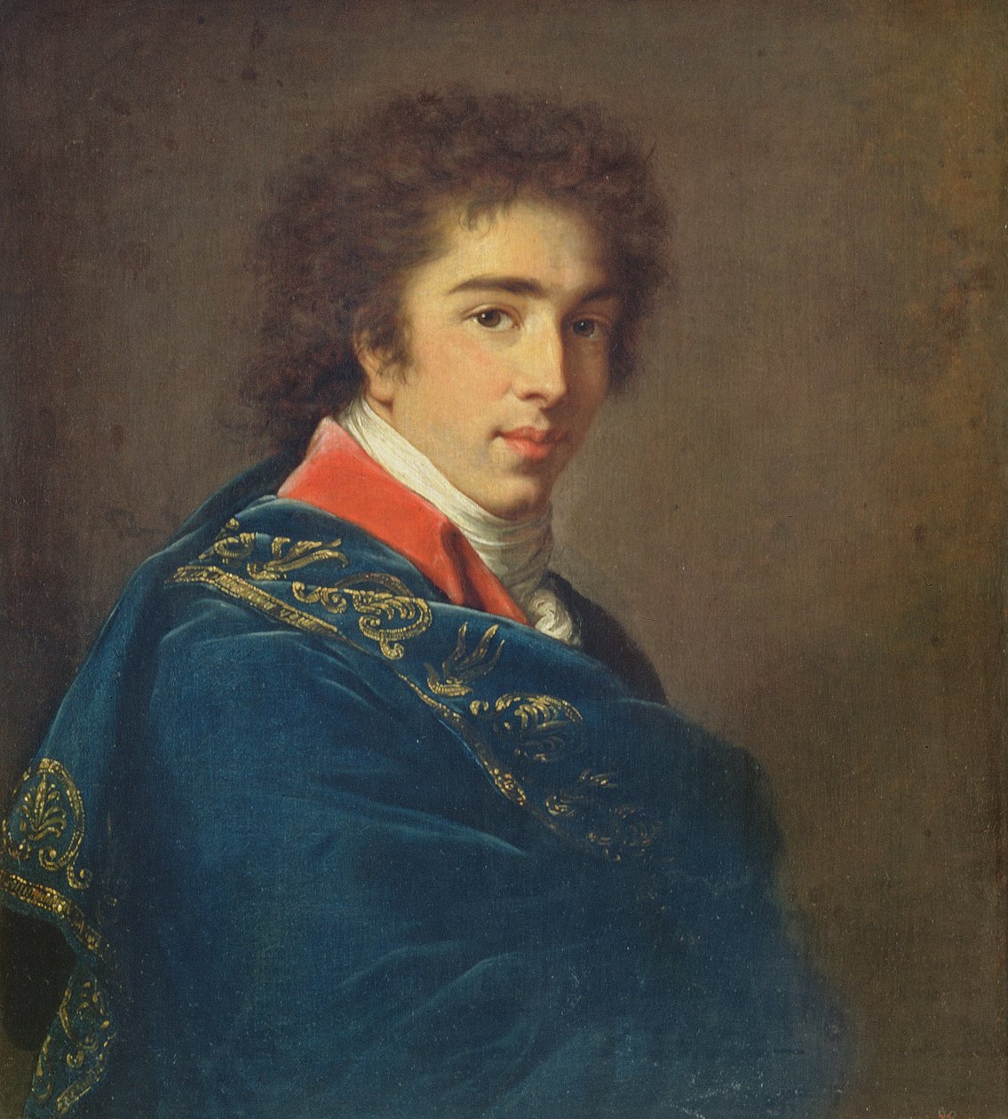 Portret księcia Iwana Bariatinskiego, 1800 autorstwa Elisabeth Louise Vigee Lebrun