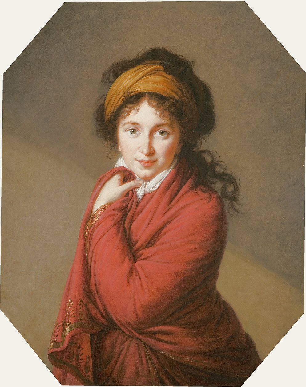 Portret hrabiny Nikołaja Nikołajewicza Gołowina, 1797-1800 autorstwa Elisabeth Louise Vigee Lebrun