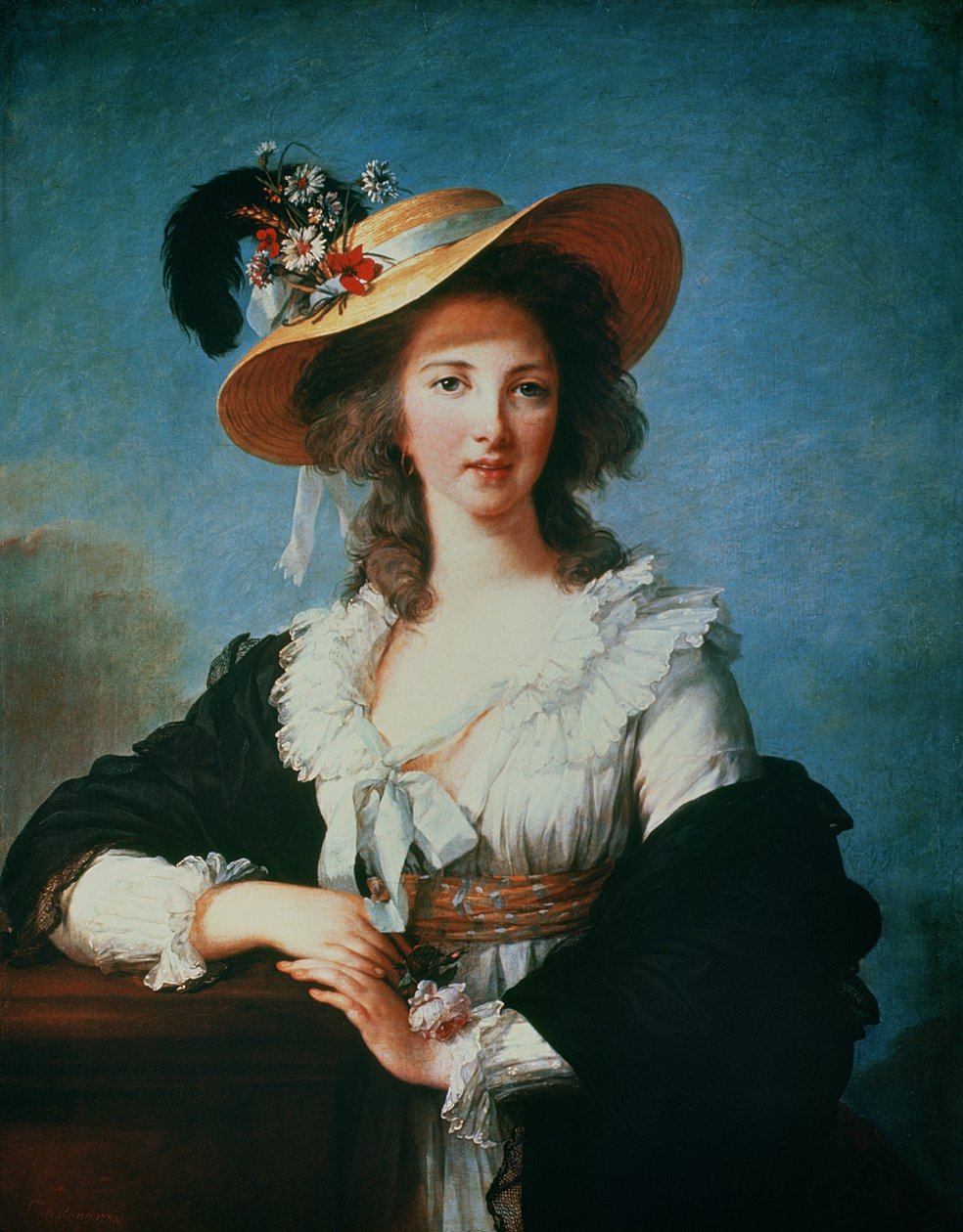 Portret księżnej Polignac (ok.1749-93) autorstwa Elisabeth Louise Vigee Lebrun