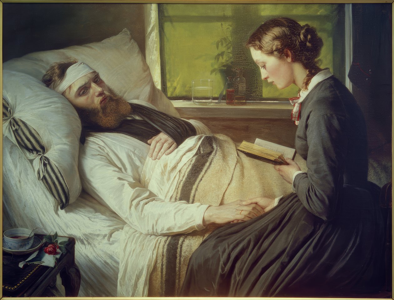 E. Jerichau-Baumann, Ranna Solda autorstwa Elisabeth Jerichau Baumann