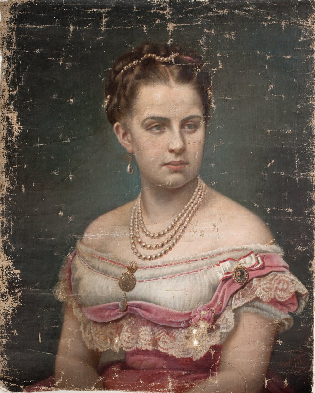 Królowa Grecji Olga autorstwa Elisabeth Jerichau Baumann