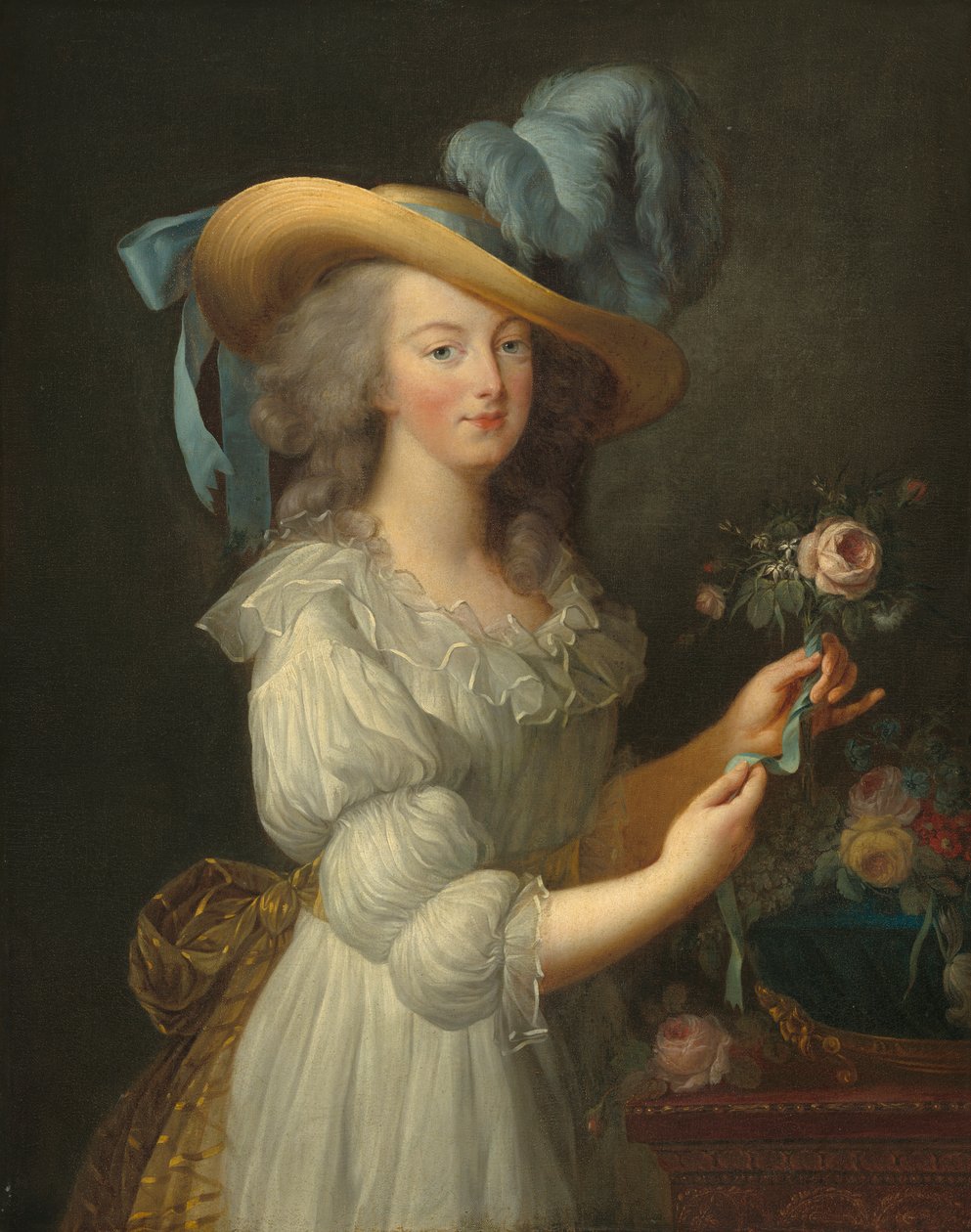 Maria Antonina, po 1783 (olej na płótnie) autorstwa Elisabeth Louise (after) Vigee Lebrun