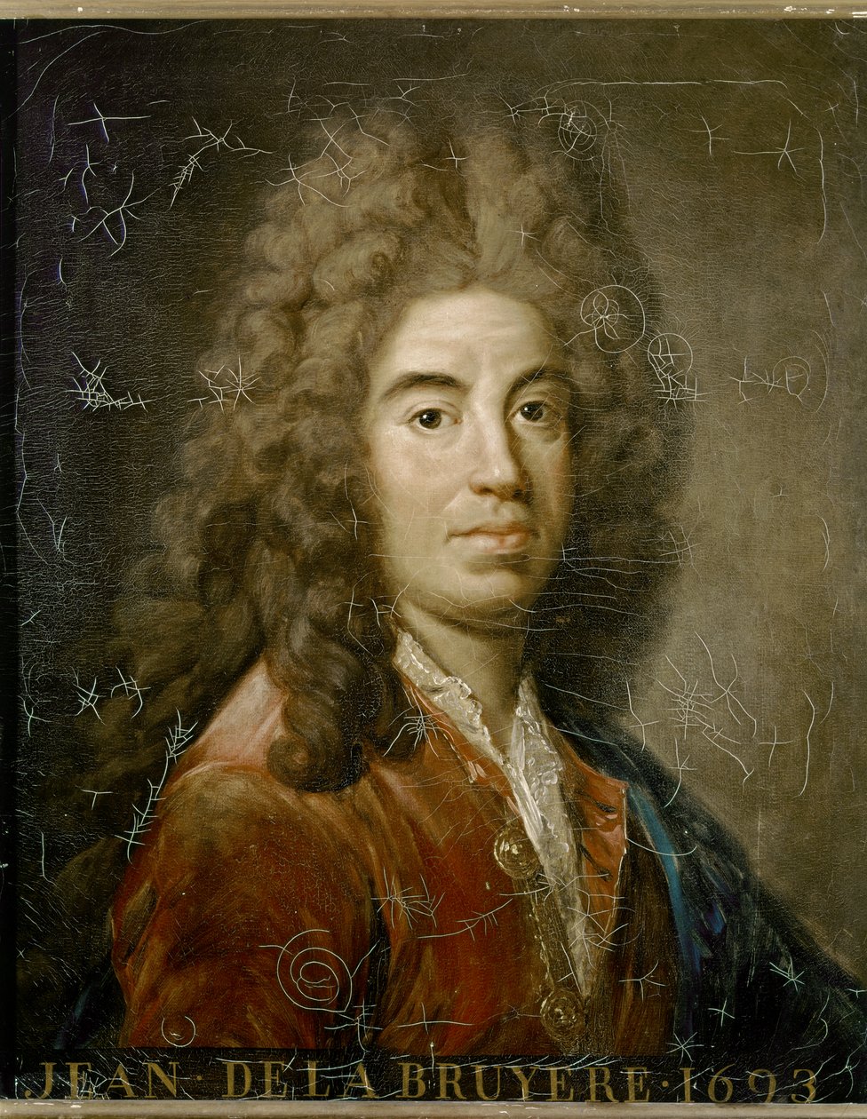 Jean de LA BRUYERE, Portret. 1775 (olej na płótnie) autorstwa Elisabeth Louise Vigee Lebrun
