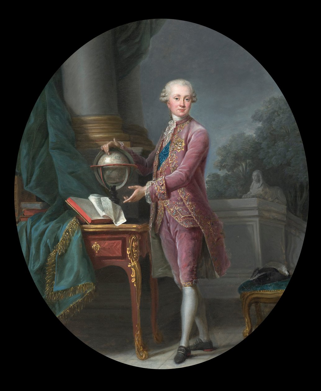 Portret księcia Nassau autorstwa Elisabeth Louise Vigee-Lebrun
