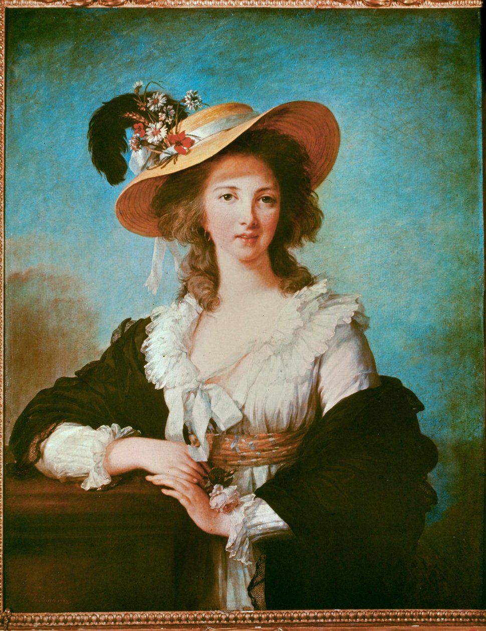 Yolande Polignac, księżna, bliska przyjaciółka Marii Antoniny ... autorstwa Elisabeth Louise Vigee Lebrun