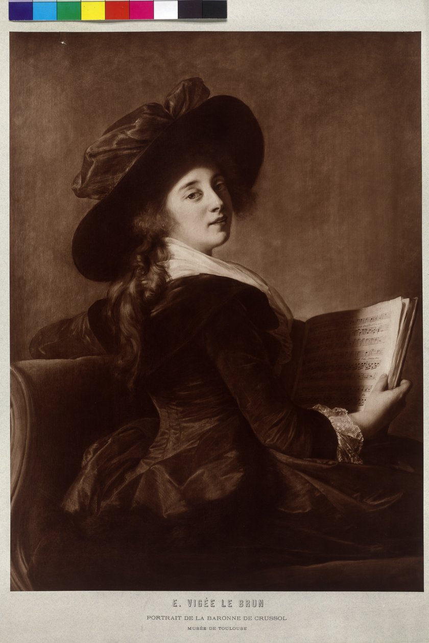 Baronowa de Crussol autorstwa Elisabeth Louise Vigee-Lebrun