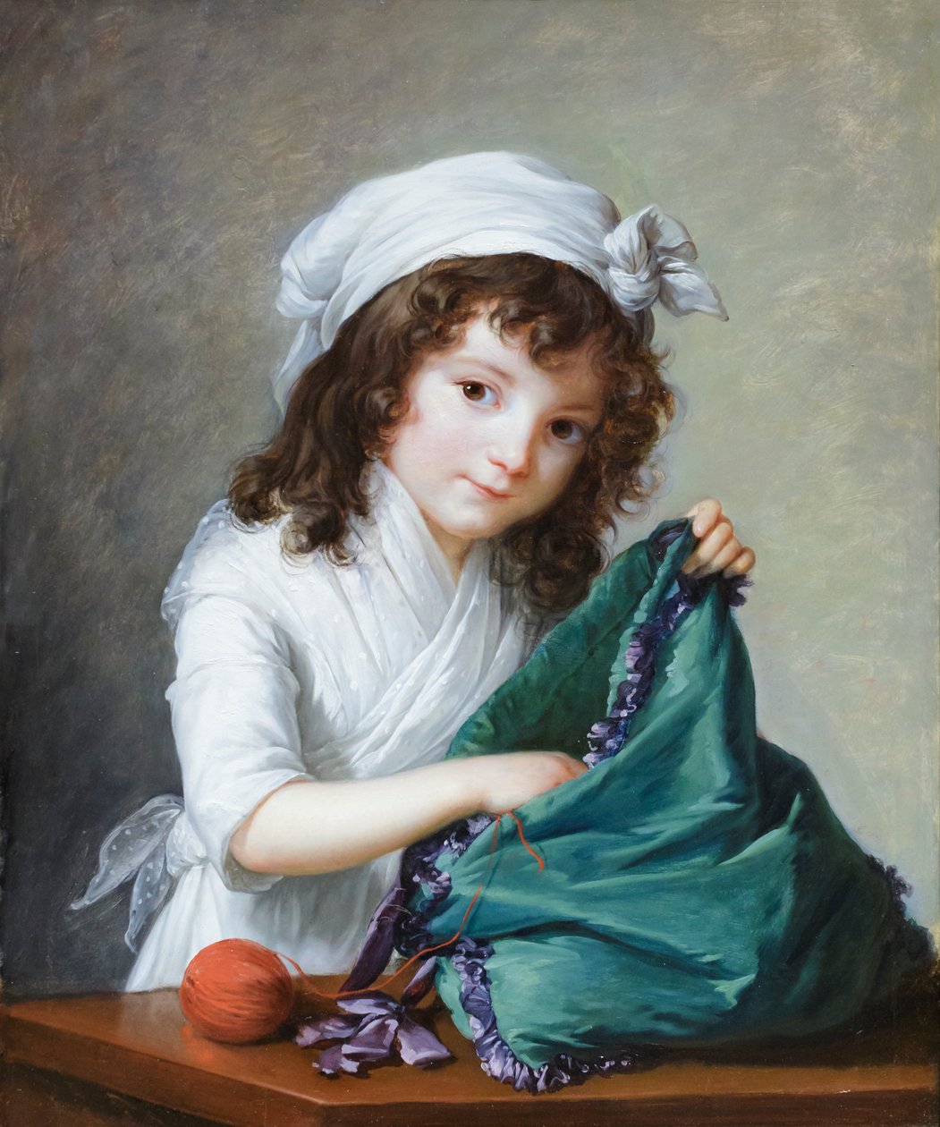 Mademoiselle Brongniart autorstwa Elisabeth Louise Vigee Lebrun