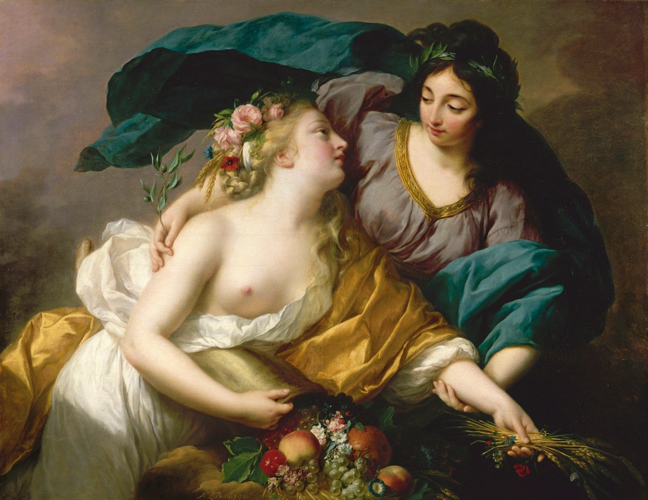 Pokój przywracający obfitość Pokój przywracający obfitość, 1780. autorstwa Elisabeth Louise Vigee Lebrun