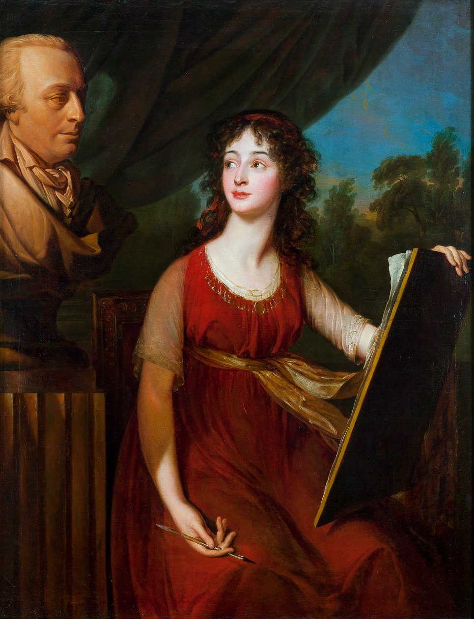 Portret hrabiny Marii Wasiljewnej Koczubej 1779-1844. autorstwa Elisabeth Louise Vigee Lebrun