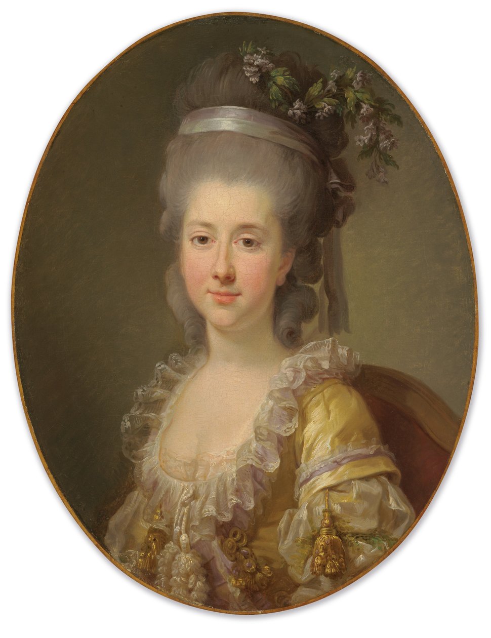 Portrait of Countess Urszula Potocka, née Zamoyska autorstwa Elisabeth Louise Vigee-Lebrun