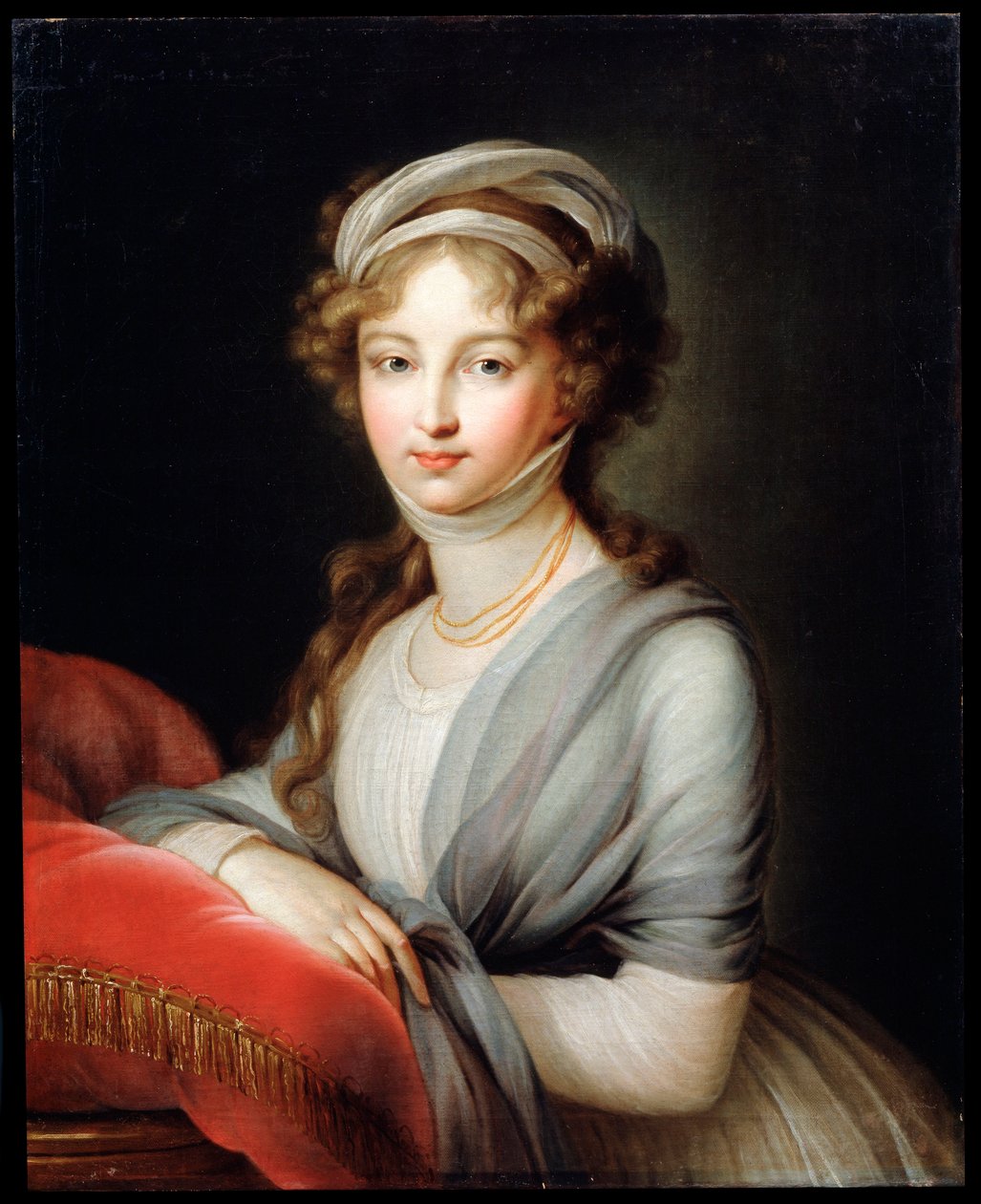 Portret cesarzowej Elżbiety Aleksiejewny, c1795 autorstwa Elisabeth Louise Vigee Lebrun