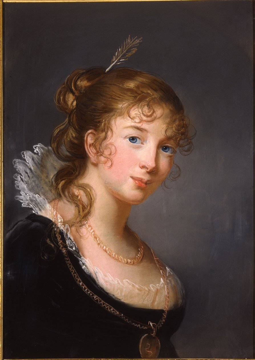 Portret Luizy, księżnej Radziwiłła autorstwa Elisabeth Louise Vigee Lebrun