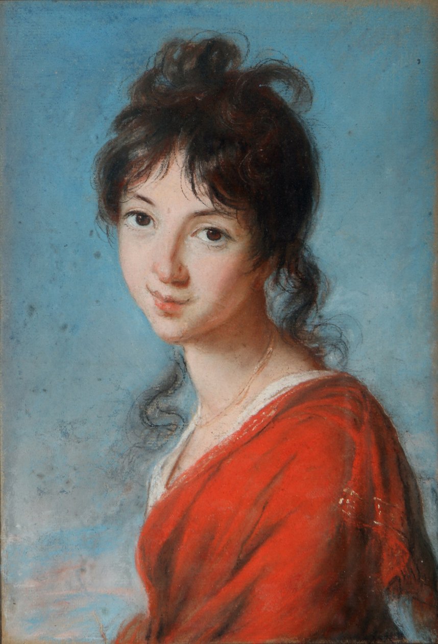 Portrait of Princess Teresa Czartoryska 1785-1868, 1800 autorstwa Elisabeth Louise Vigee Lebrun
