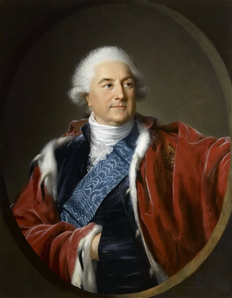 Portret Stanisława II Augusta Poniatowskiego, króla i wielkiego księcia Rzeczypospolitej Obojga Narodów autorstwa Elisabeth Louise Vigee Lebrun