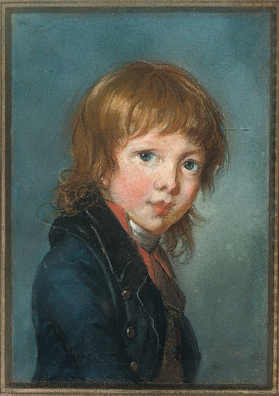 Portret chłopca, 1801 autorstwa Elisabeth Louise Vigee Lebrun