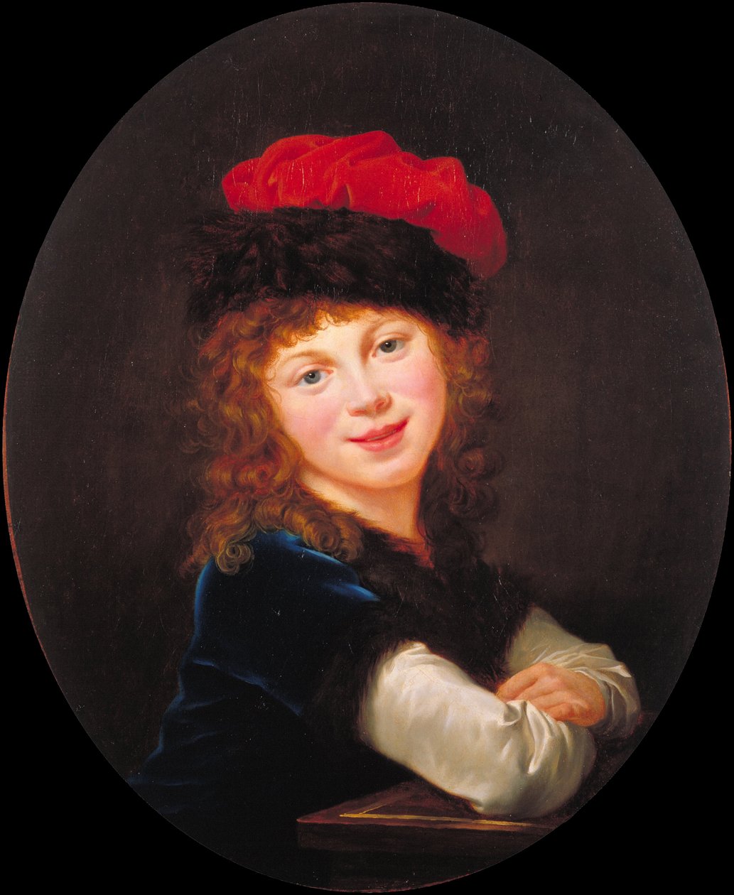 Portret dziewczyny autorstwa Elisabeth Louise Vigee Lebrun