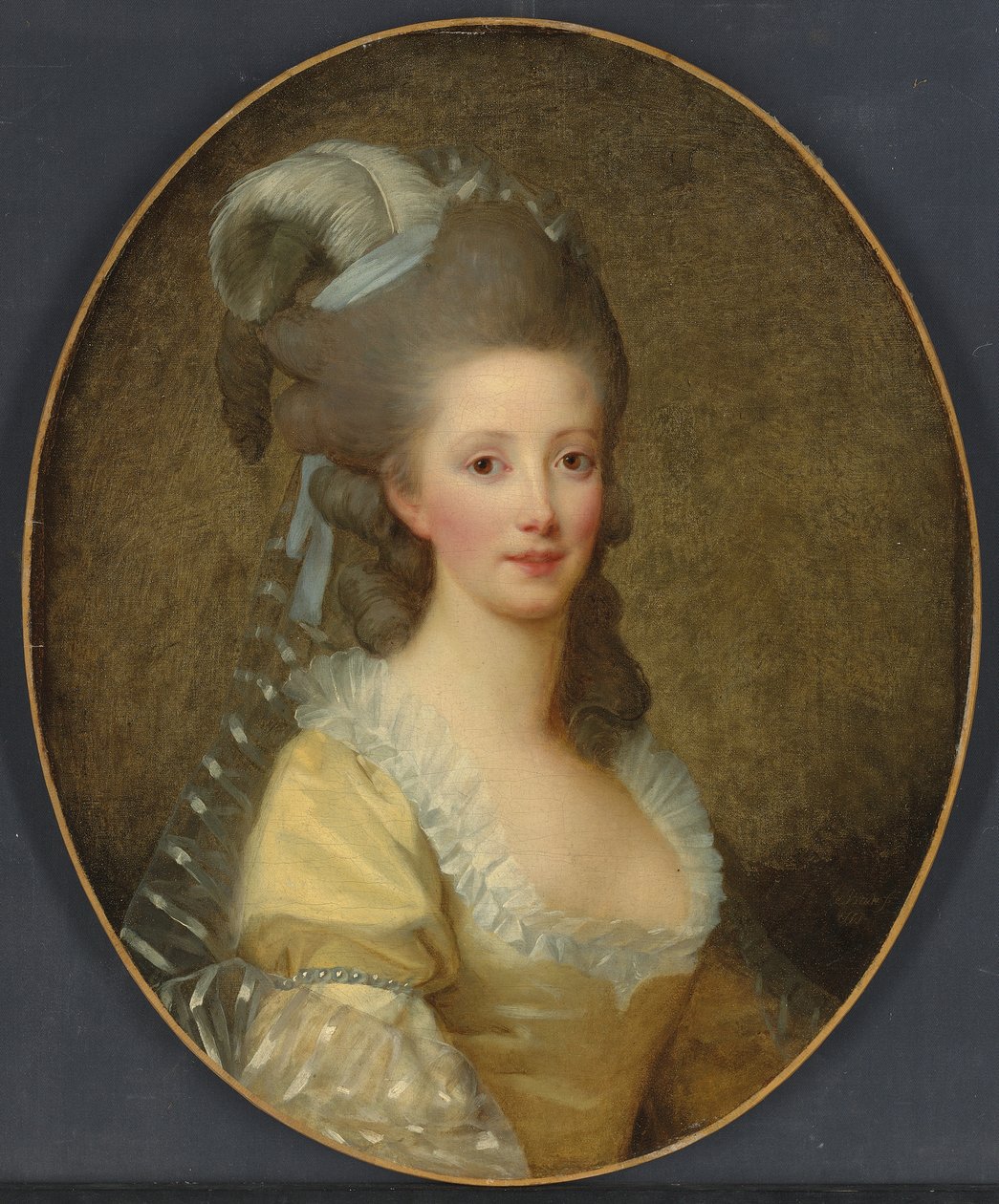Portret kobiety autorstwa Elisabeth Louise Vigee Lebrun