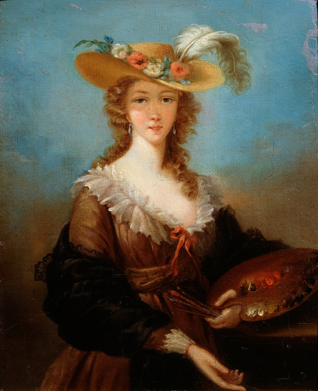 Autoportret, 1782 autorstwa Elisabeth Louise Vigee Lebrun