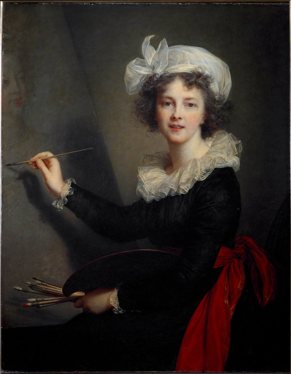 Autoportret, ok. 1791 (olej na płótnie) autorstwa Elisabeth Louise Vigee Lebrun