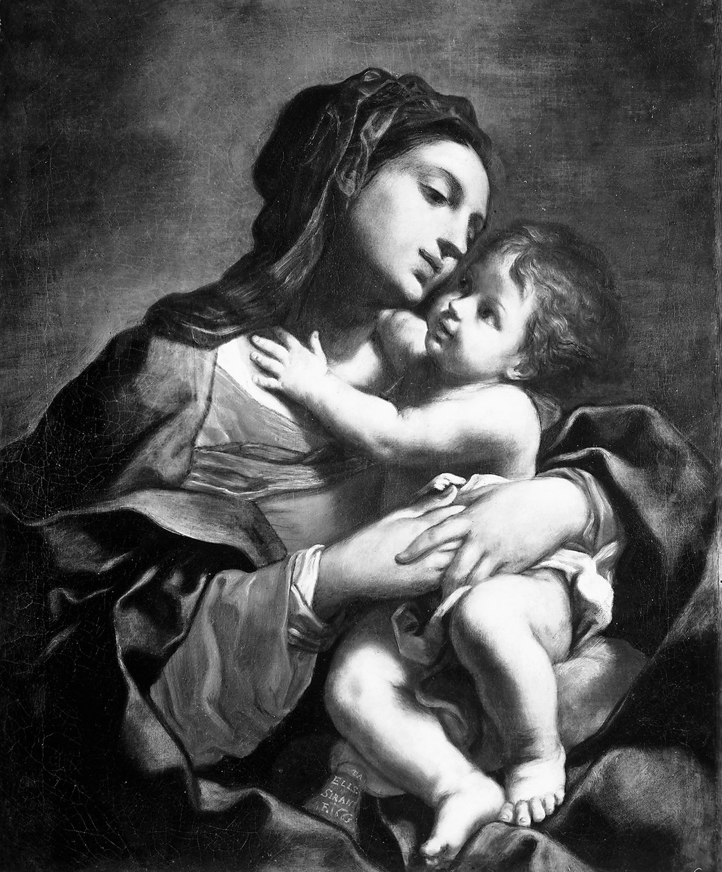 Madonna z Dzieciątkiem autorstwa Elisabetta Sirani